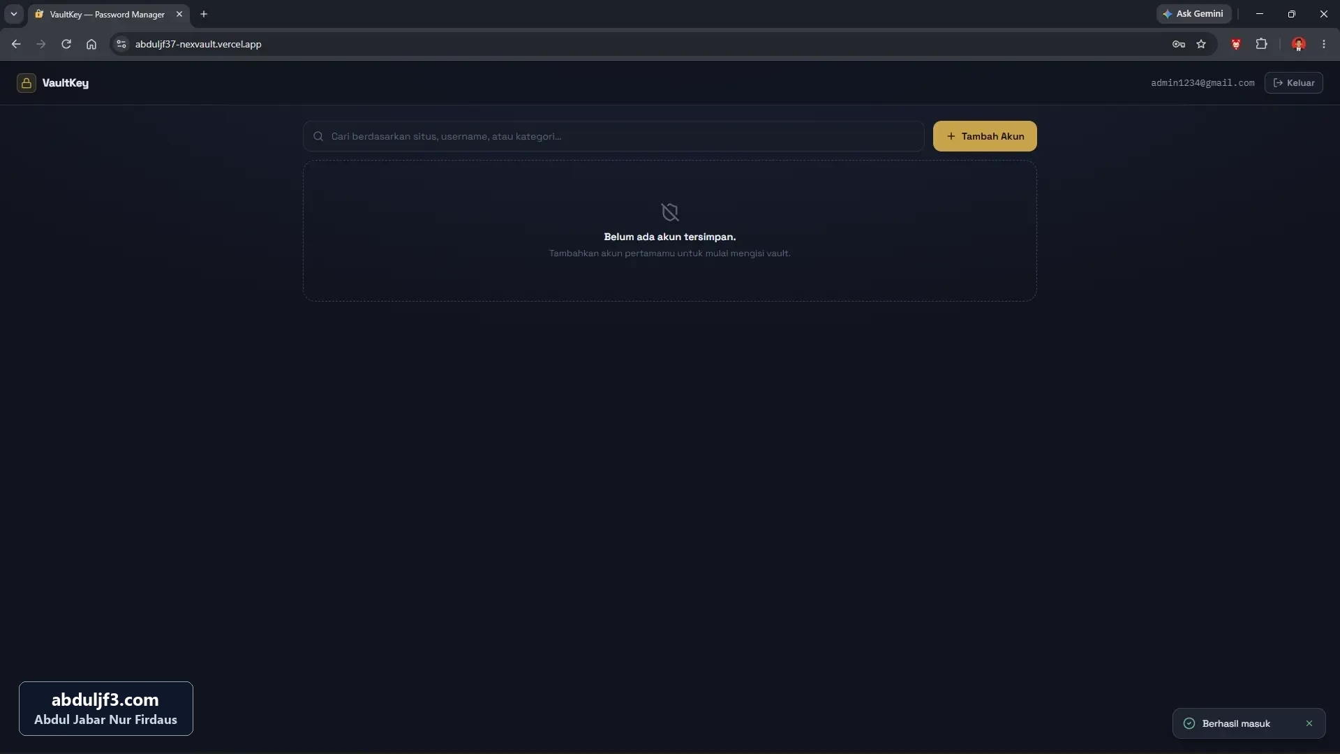 NexVault Overview
